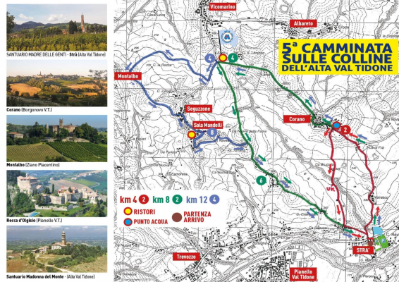Marcia Strà Domenica 27 Luglio - mappa
